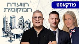 הוועדה המקומית: מרב מילר (מימין), רועי לוי, יוסי כהן, צילום: מיכה בריקמן